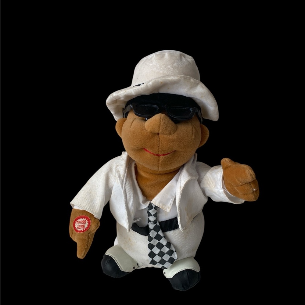 Mambo Number 5 Man LOU BEGA Singing & Dancing Soft Toy Plush Rare